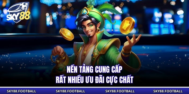 Game Nổ Hũ Uy Tín - Giải Trí Đổi Thưởng Hàng Đầu SKY88 3 Nền tảng cung cấp rất nhiều ưu đãi cực chất